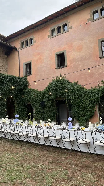 Event space at Tuscan Castle Wedding Estate – Heart of Chianti Wine Country