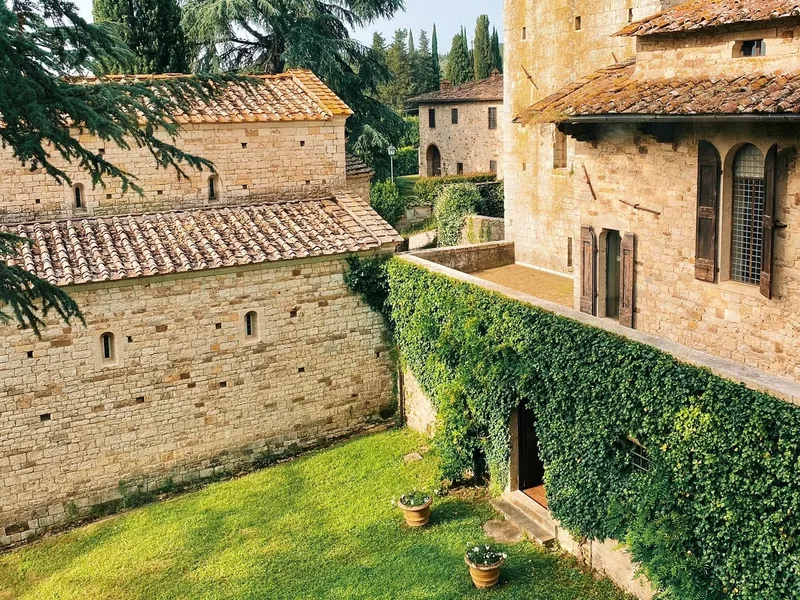 Event space at Tuscan Castle Wedding Estate – Heart of Chianti Wine Country