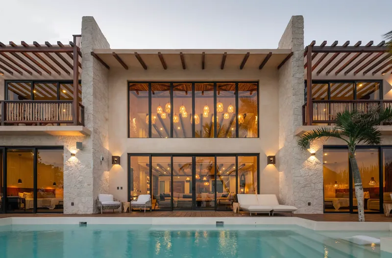 Oceanfront Luxury Villa Near Tulum - Photo 1