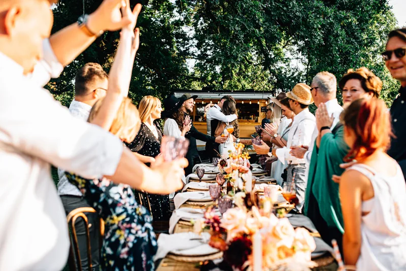 Event space at Historic Castle Retreat in the Polish Countryside
