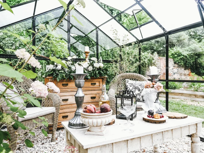 Event space at Historic Castle Retreat in the Polish Countryside