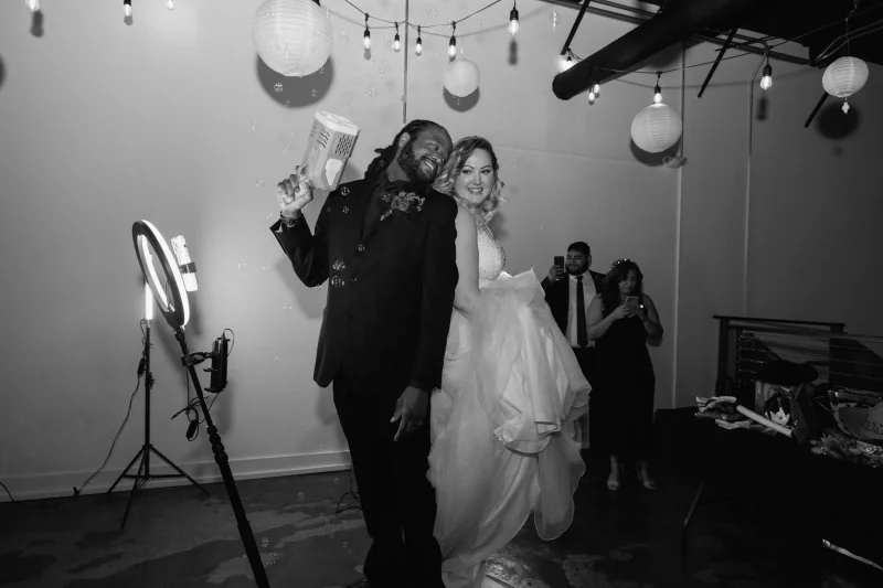 Smile & Laugh Photobooth wedding photo