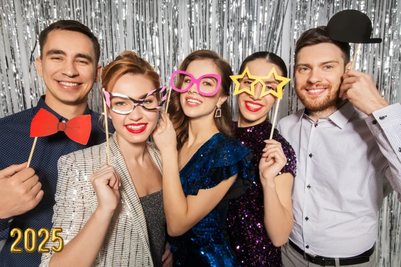 Smile & Laugh Photobooth wedding photo