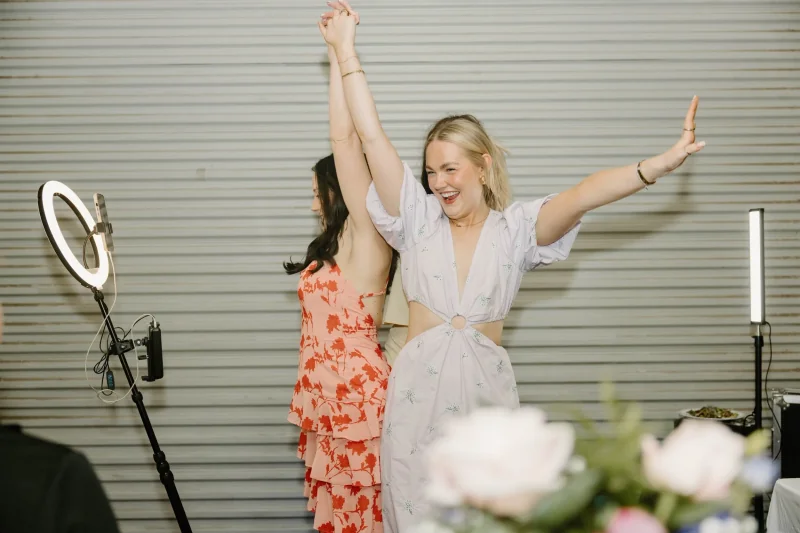 Smile & Laugh Photobooth wedding photo