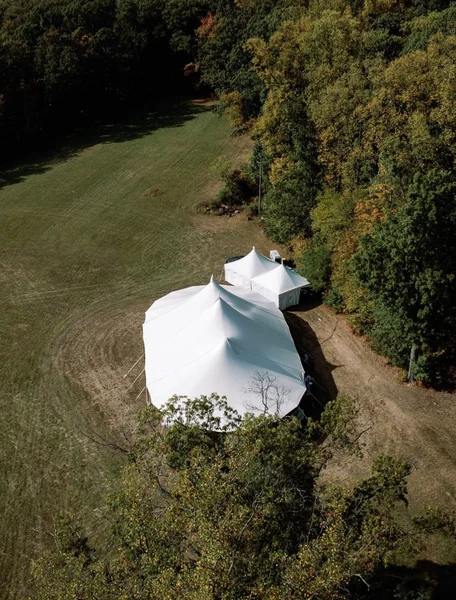 Modern garden wedding inspiration at Windswept Entertainment & Event Rentals — Latrobe, PA. Real venue with overnight accommodations.