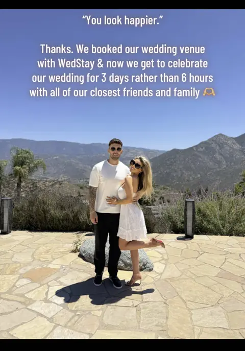 Booking WedStay was the best wedding decision we made