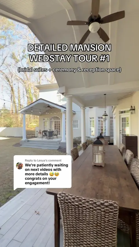 A newly engaged couple on their first WedStay venue tour